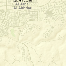 Al Bayḑā’ Street Map