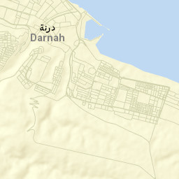 Darnah Street Map