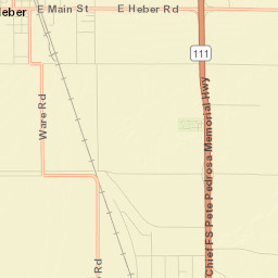 Heber Street Map