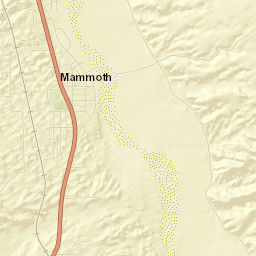 Mammoth Street Map