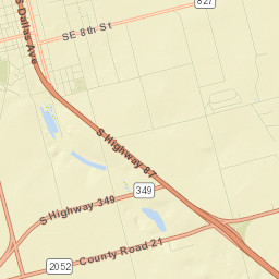 201-299 South 5th Street, Lamesa, TX Street Map