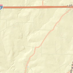 3646 Old Dennis Road, Weatherford, TX Street Map