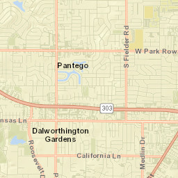 1440 South Bowen Road, Arlington, TX  Street Map