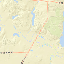 Holly Lake Ranch Street Map