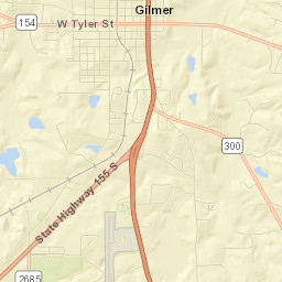 Gilmer Street Map