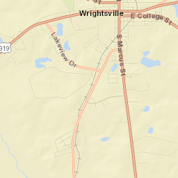 Wrightsville Street Map