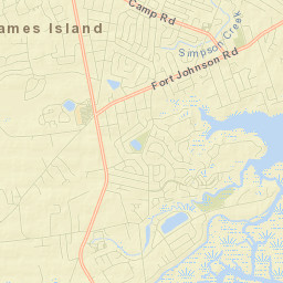 James Island Street Map