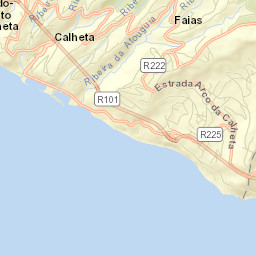 Arco da Calheta Street Map