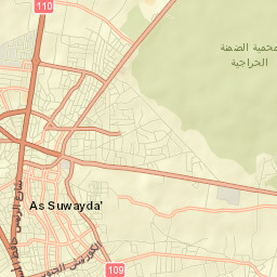 As-Suwayda Street Map