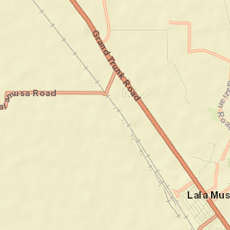 Lala Musa Street Map