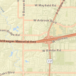 5104 S Cooper St, Arlington, TX 76017, USA Street Map