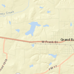West Patterson Street, Grand Saline, TX Street Map