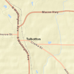 Talbotton Street Map
