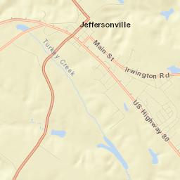 Jeffersonville Street Map