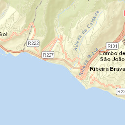 Ribeira Brava Street Map