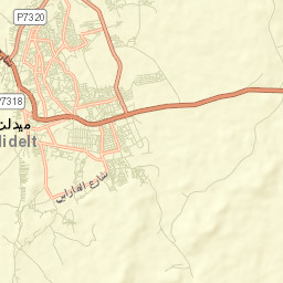 Midelt Street Map