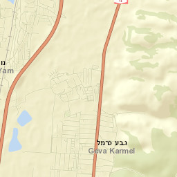 Atlit Street Map