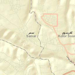 Kafr Sawm Street Map