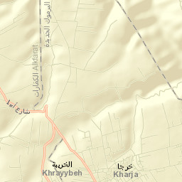Kharjā Street Map
