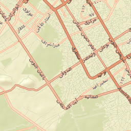 Khomeyni Shahr Street Map