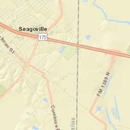 U.S. 175, Seagoville, TX 75159, USA Street Map