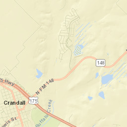 Crandall Street Map