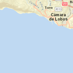 Câmara de Lobos Street Map
