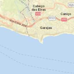 Caniço Street Map