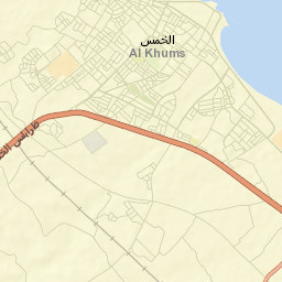 Al Khums Street Map