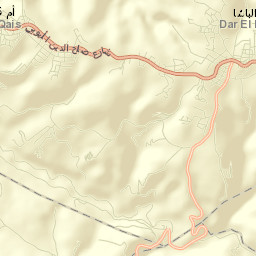Umm Qays Street Map