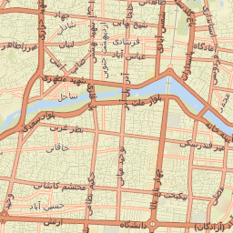 Isfahan Street Map