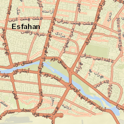 Baharan Shahr Street Map