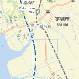 Uki Shi Street Map