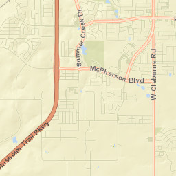 8632-8636 Snowdrop Court, Fort Worth, TX Street Map