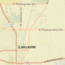 Lancaster Street Map