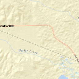 Deatsville Street Map