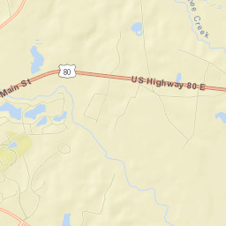 Emanuel County Street Map