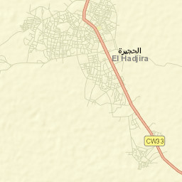 El Hadjira Street Map