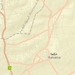 Ḩakamā Street Map