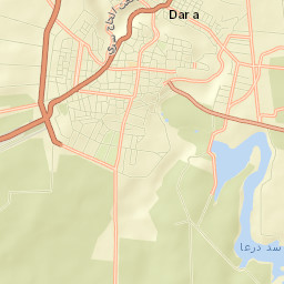 Dar‘ā Street Map