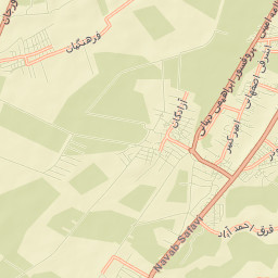 Dorcheh Street Map