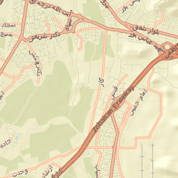 Dorcheh Piaz Street Map