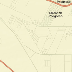 Progreso Street Map