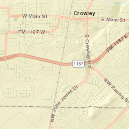 South Hampton Road, Crowley, TX 76036 Street Map