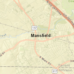 Mansfield Street Map