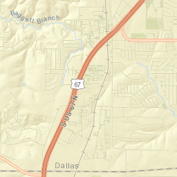 987-1003 U.S. 67 Frontage Road, Cedar Hill Street Map