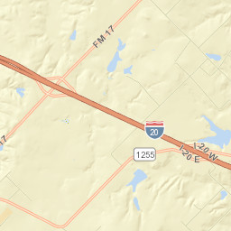 Van Zandt County Street Map