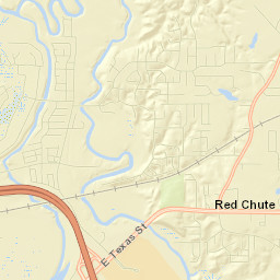 Red Chute Street Map
