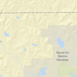 Meridian Station Street Map