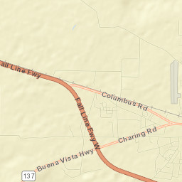Taylor County Street Map